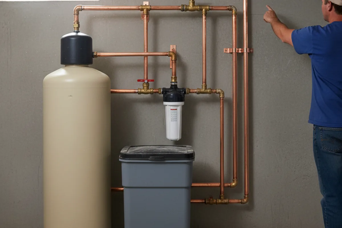 Whole-house water treatment system installed in Bluffton